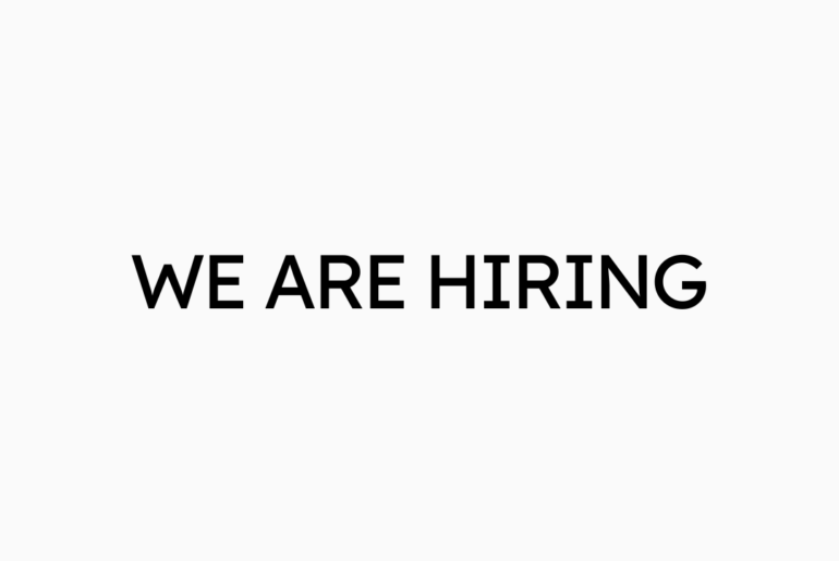 we are hiring