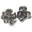 Stronglight Bicycle Components Double Chainring Bolt 5-pack in Silver