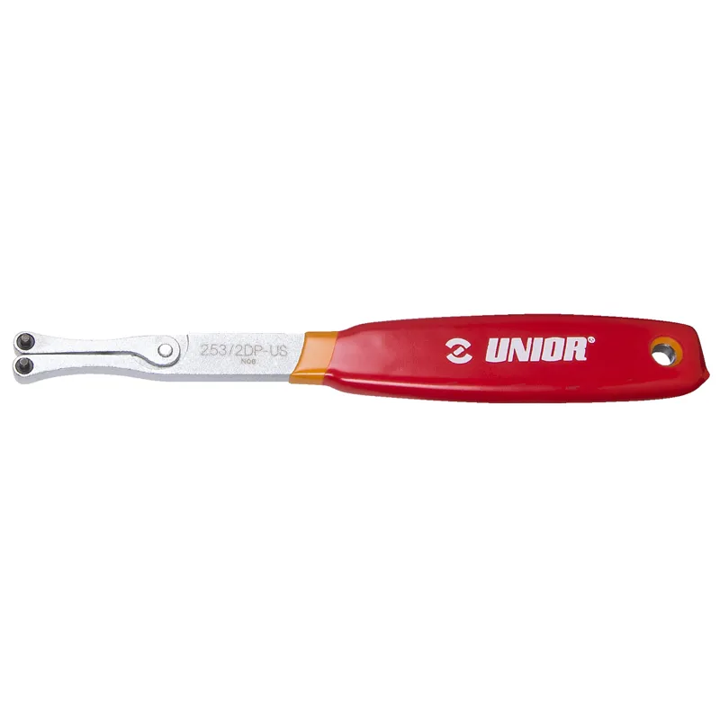 Unior Adjustable Spanner Wrench - 2.3 3. 8mm in Red