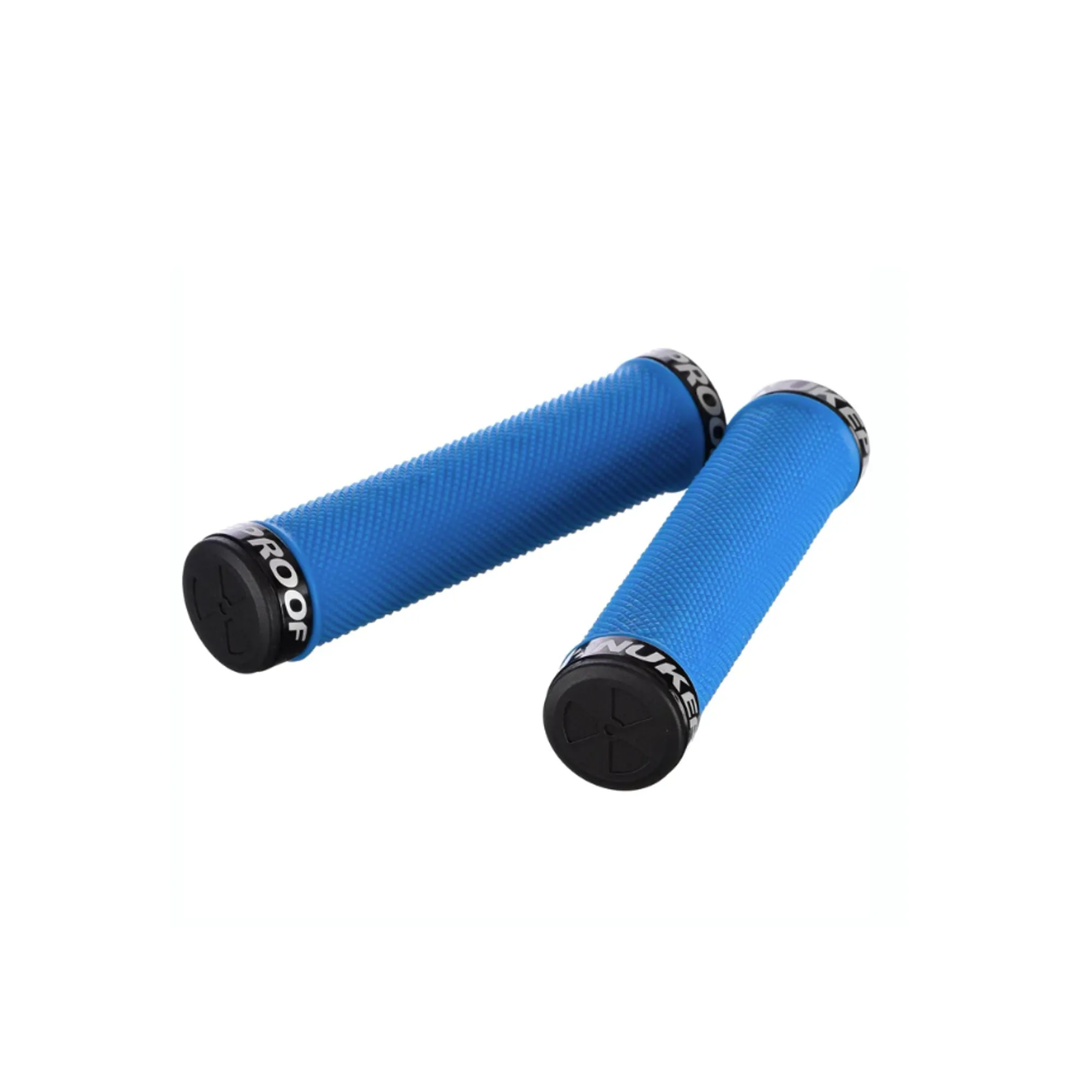 Nukeproof Neutron Knurled Lock-on Mountain Bike Grips in Blue