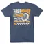 2022 Fasthouse High Roller T-Shirt in Indigo