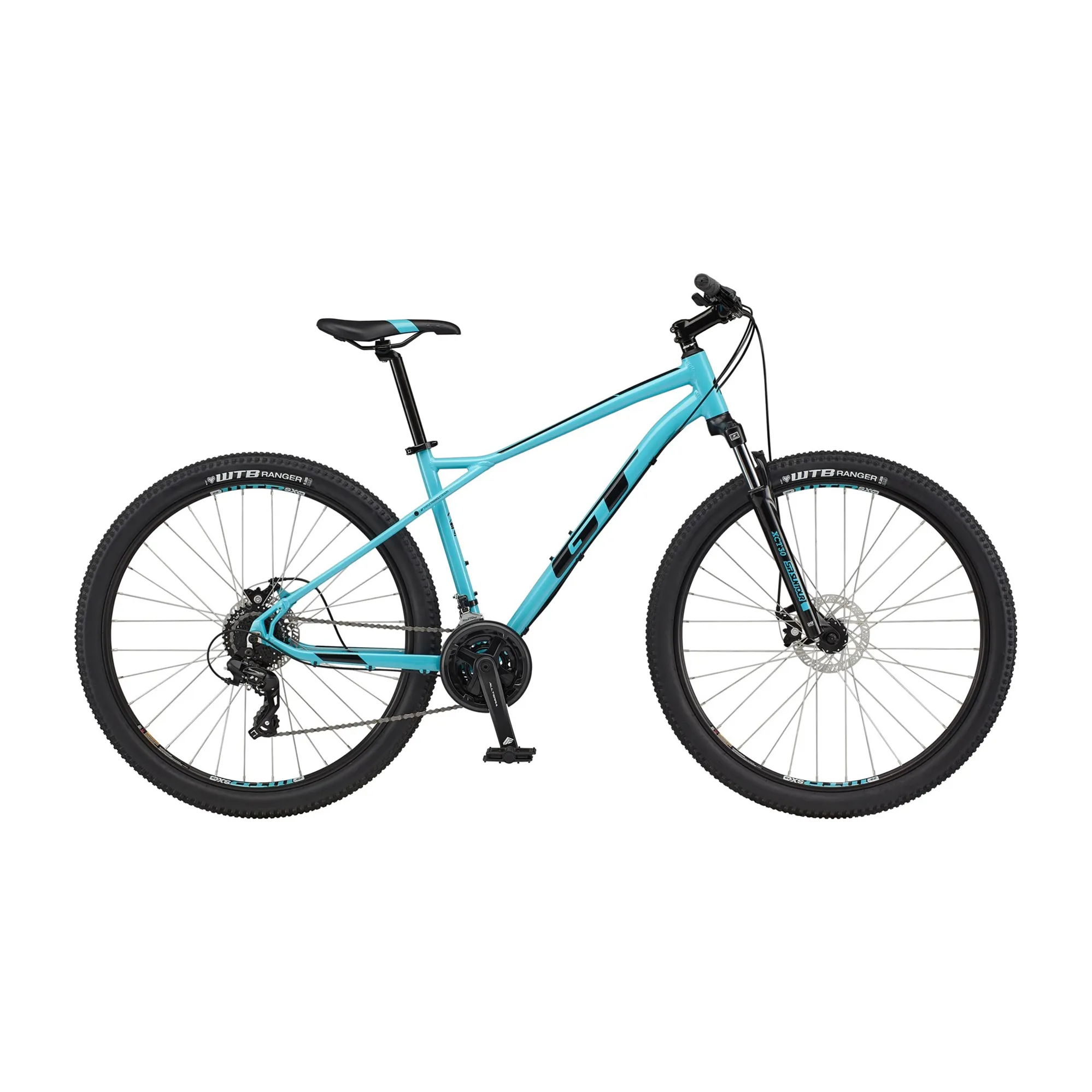 2021 GT Aggressor Comp Mountain Bike in Blue - Main Image
