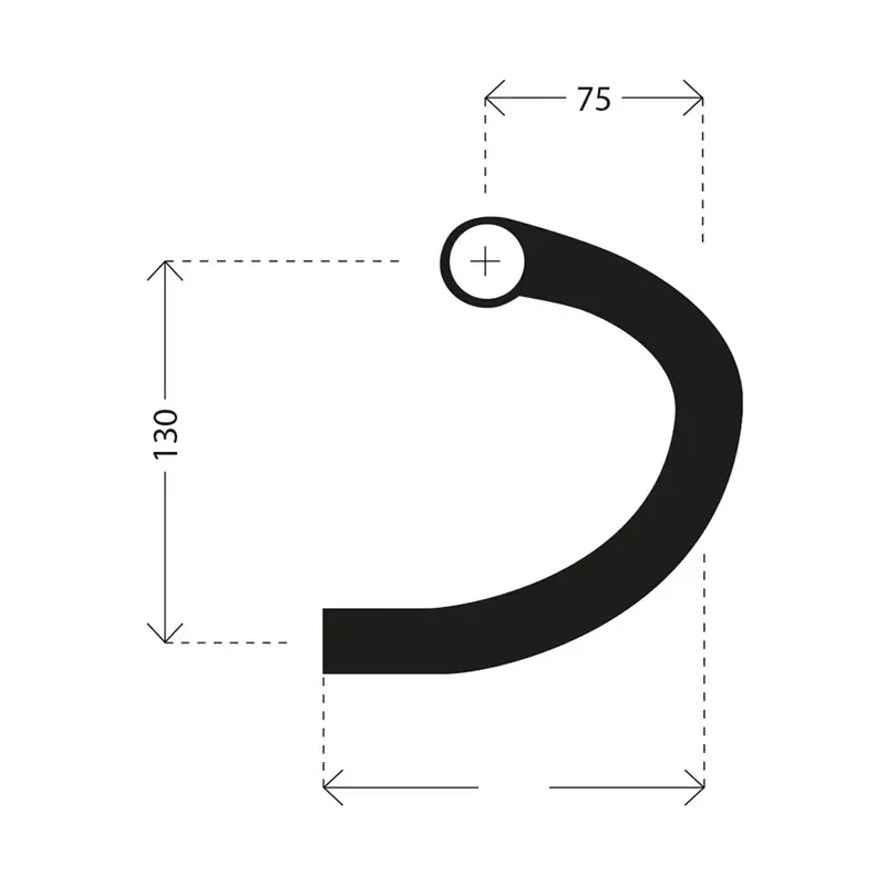 Deda Gravel100 RHM BoB Bars in Black-2