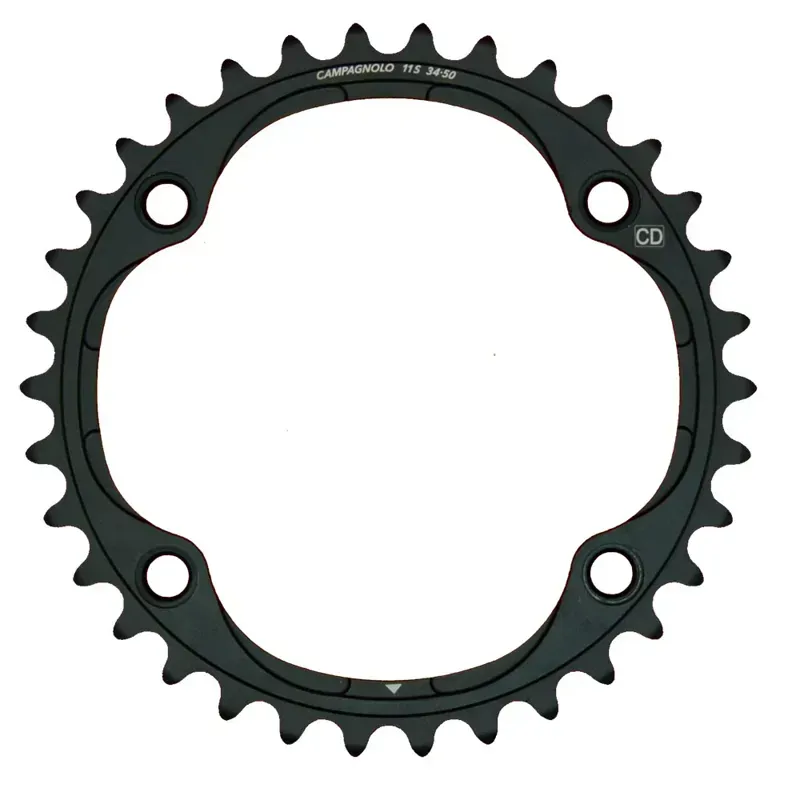 Campagnolo Campag Potenza11 HO Chainrings in Black-1