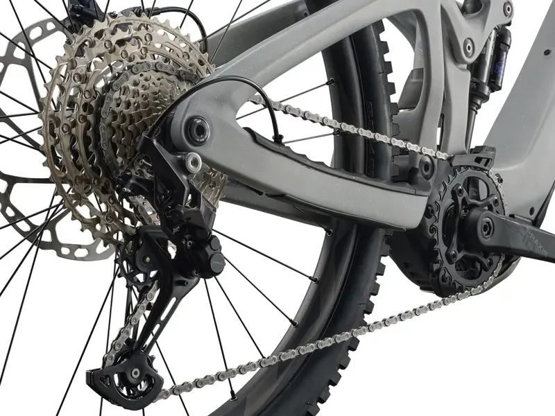 Giant Reign Advanced E+ 2 E-MTB in Moon Dust-7