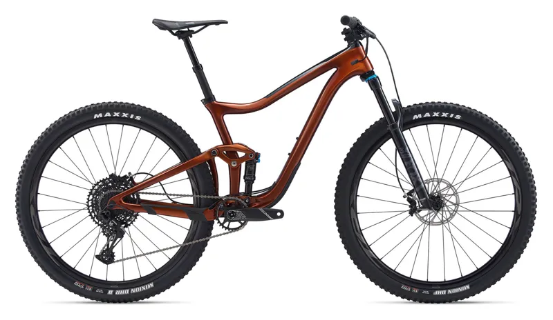 2020 Giant Trance Advanced Pro 29 2 Carbon FS Mountain Bike in Brown