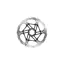 Hope Floating Disc 220mm 6-Bolt Float Rotor in Black