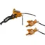 Hope Tech 3 L/H Duo X2 No Rotor in Orange