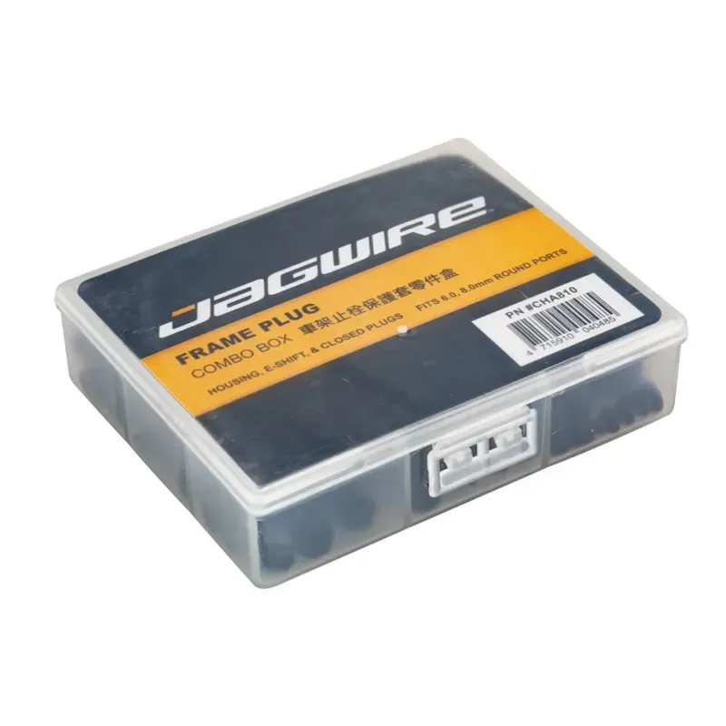 Jagwire Frame Plug Combo Box in Black