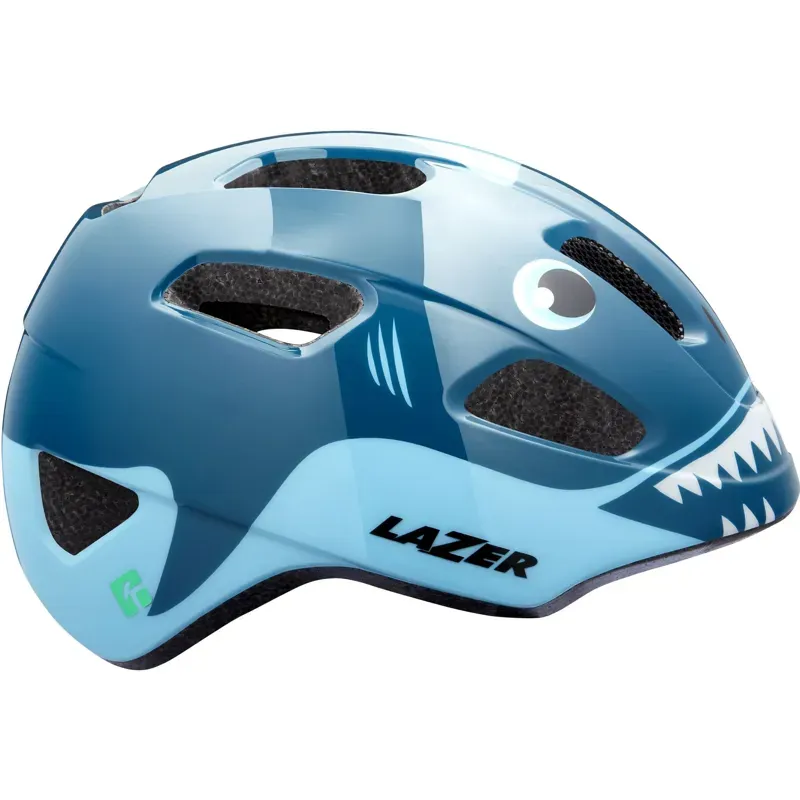 Lazer PNut KC 2.0 KinetiCore Child Helmet in Shark Face