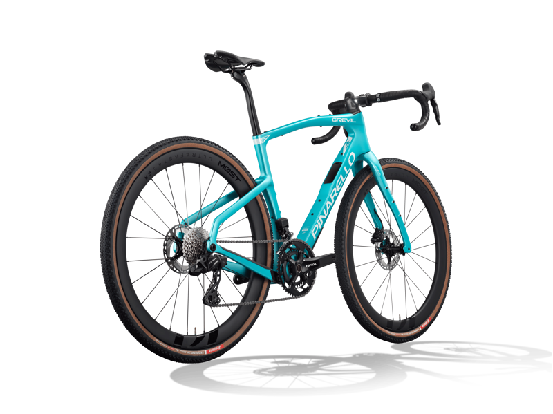 Pinarello Grevil F7 SRAM Force XPLR AXS Gravel Bike in Stone Turquoise-1