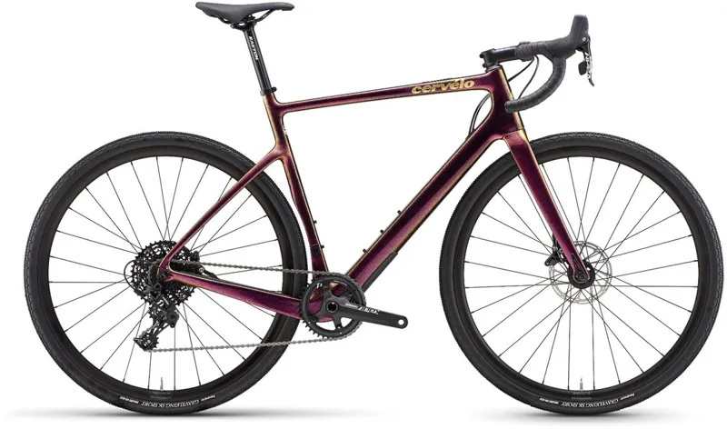 2022 Cervelo Aspero Apex Mens Carbon Gravel Bike in Purple