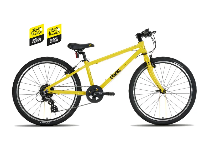 2022 Frog 62 Kids Hybrid Bike in Yellow TDF