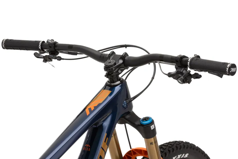 2022 Nukeproof Mega 290 Factory Carbon Full Sus Mountain Bike in Blue-1