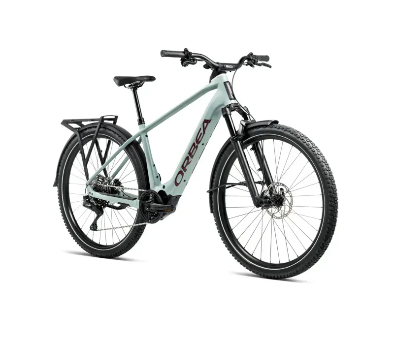 Orbea Kemen Adv 20 E-Hybrid Bike In Blue Stone Matt/Burgundy Gloss-1