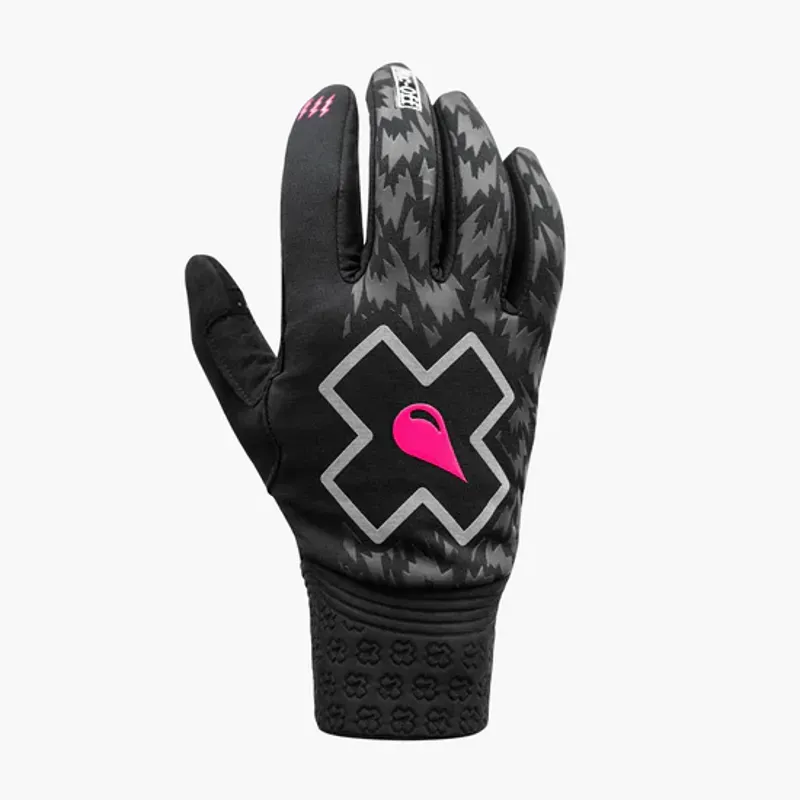 Muc-Off Winter Rider Gloves In Blk/Grey Bolt